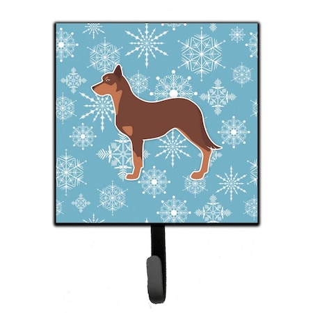 Carolines Treasures Winter Snowflake Australian Kelpie Dog Leash or Key Holder BB3529SH4